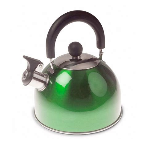 Kampa Brew 2l Whistling Kettle Green Color Campnsea