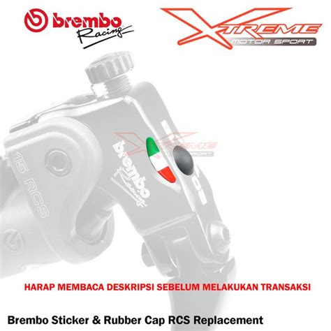 Jual Stiker Sticker Karet Master Rem Brembo Rcs Corsa Corta Original