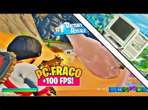 COMO RODAR FORTNITE EM PC FRACO 4GB DE RAM SEM PLACA DE VÍDEO YouTube