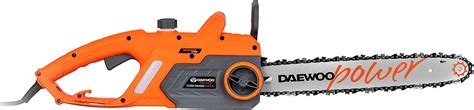 Daewoo Power Products Dcs2016e Tronçonneuse électrique 2000w 16 Orange