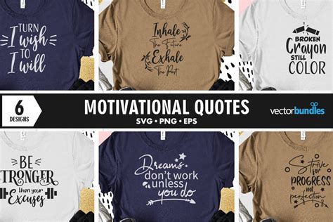 Motivational Quote Bundle Svg So Fontsy