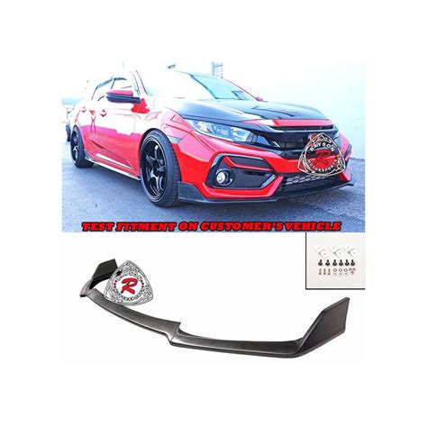 BAYSON R TYPE R STYLE FRONT LIP HONDA CIVIC 5DR HATCHBACK 17 21