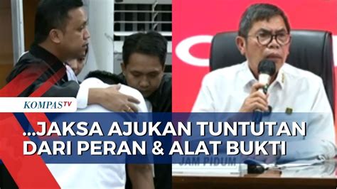 Jampidum Angkat Suara Tentang Tuntutan Eliezer Jaksa Ajukan Tuntutan