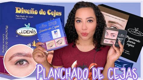 Planchado De Cejas J Denis Pigmentaci N De Cejas J Denis Fanycc Youtube