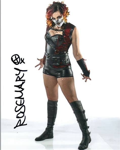 Rosemary Signed 8x10 Photo 17 Canadian Wrestler Impact Ncw Bse Pro Lucha Libre Ebay