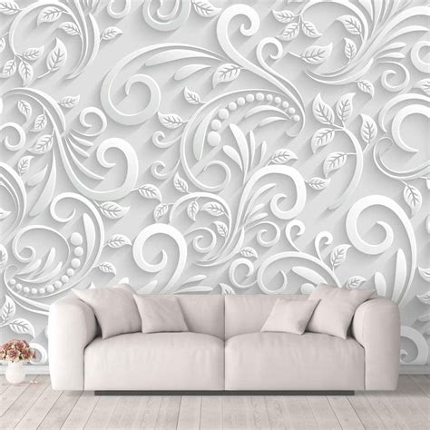 Wall26 3d Flowers Peel And Stick Wallpaper 100x144 Inches