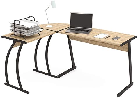 Mecor L Shaped Desk Computer Desk Office Workstation Modern Home Study