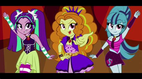 Welcome To The Show Dazzlings Only Equestria Girls Rainbow Rocks