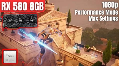 RX 580 Ryzen 5 5600 Fortnite Chapter 5 Season 2 Performance Mode