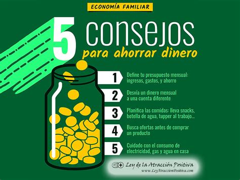 ¿cómo Se Puede Ahorrar Dinero 5 Consejos Ley De Atracción