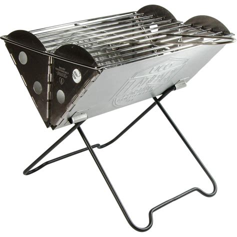 UCO Outdoor Camping Fire Pit Flat Pack Portable Grill Fire Pit 27173