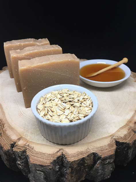 Goaty Oats And Honey Handcrafted Goat Milk Soap All Natural Etsy Oats