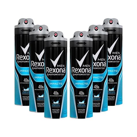 Kit Desodorantes Rexona Men Motionsense Antitranspirante Aerossol