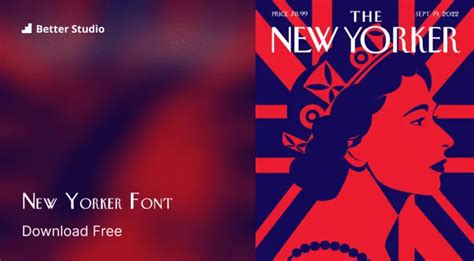 New Yorker Font: Download Free Font & Logo