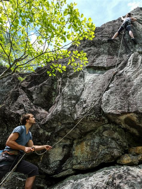 Rumney Rock Climbing With A Guide 57hours