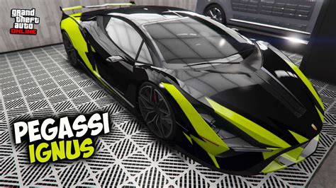 Pegassi Ignus Lamborghini SiÁn Nuevo Coche Nuevo Dlc The