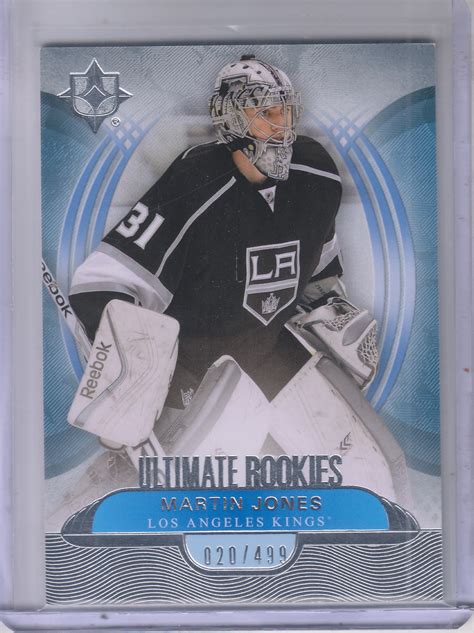 Martin Jones Hockey Price Guide | Martin Jones Trading Card Value – Beckett