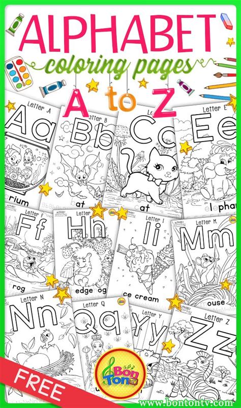 Free Preschool Printables - Alphabet Coloring Pages and Worksheets for ...