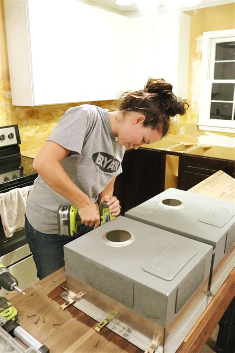 How To Cut Butcher Block Countertop For Sink Countertops Ideas