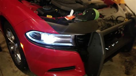 Install Led Headlight Dodge Charger