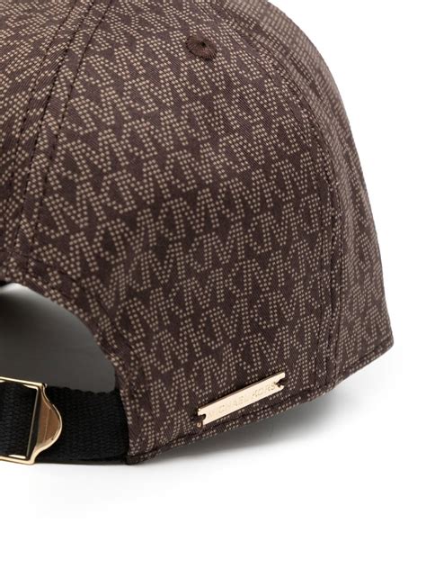 Michael Michael Kors Monogram Print Baseball Cap Farfetch