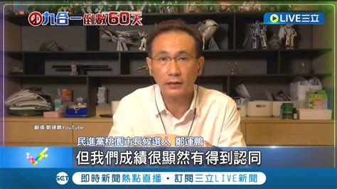 民調反超張善政 桃園四腳督之戰鄭運鵬民調領先 將力拚擴大差距 爭取選民認同 張善政仍嘴硬 民調只是參考用｜記者 張昱傑 葉馨婷｜【live大現場】20220927｜三立新聞台 Youtube