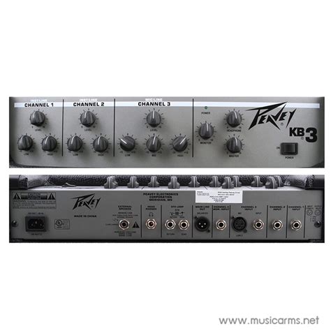 Peavey KB3 แอมปเอนกประสงค Music Arms ศนยรวมเครองดนตร ตงแต