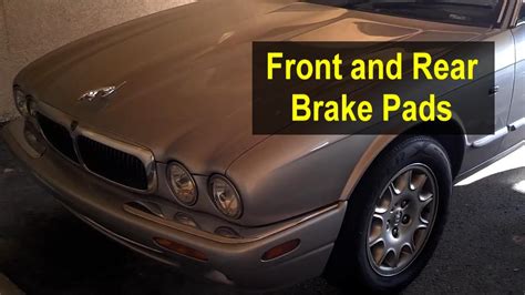 Brake Pads Replacement Front And Rear Jaguar Xj8 1998 2003 Votd Youtube