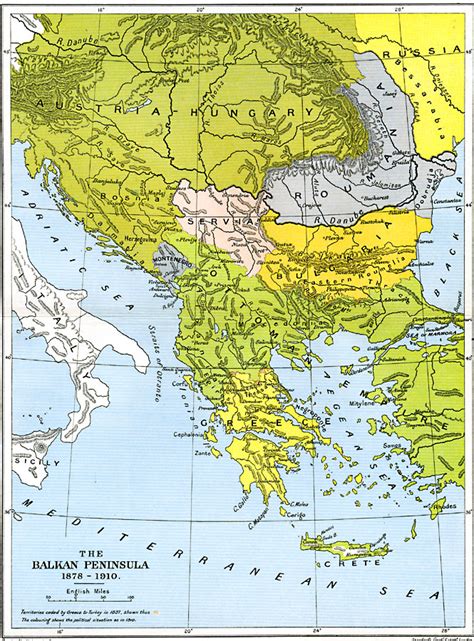 The Balkan Peninsula