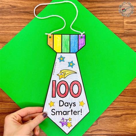 100th Day Of School Crafts For Kindergarten A Spoonful Of Learning