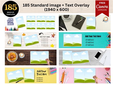 555 KDP A Content Mockup Canva Templates Bundle the Ultimate KDP A Plus