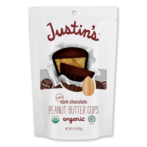 Mini Dark Chocolate Peanut Butter Cups | JUSTIN'S® Products