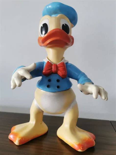 Walt Disney Donald Duck Mickey Minnie Mouse Figur Er Jahre Vintage