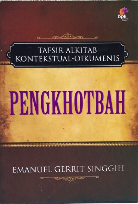 TAF ALK KITAB PENGKHOTBAH Toko Buku Immanuel