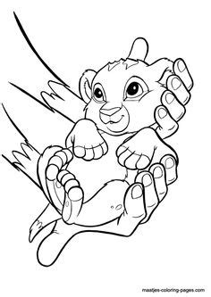 Baby Simba Drawing at GetDrawings | Free download