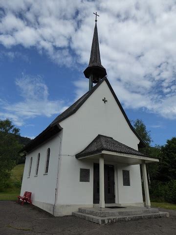 Kapelle Maria Frieden Mahnmal Frieden Bergkapelle Mambach Pfaffenberg