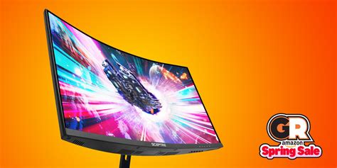 Curved Inch Hz Gaming Monitor Now Just In Amazon Spring Sale