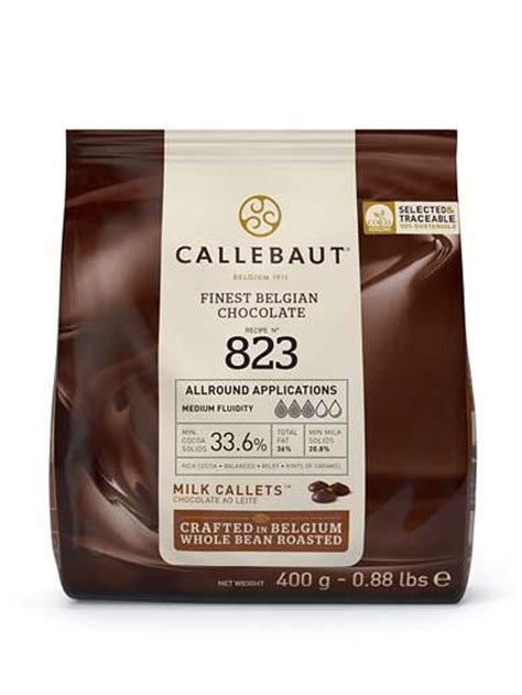 Callebaut Milk Chocolate Callets 400g