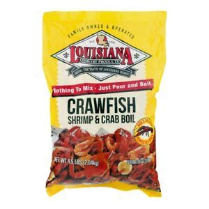 Louisiana Fish Fry Crawfish, Shrimp & Crab Boil Seasoning (4.5 Pounds ...