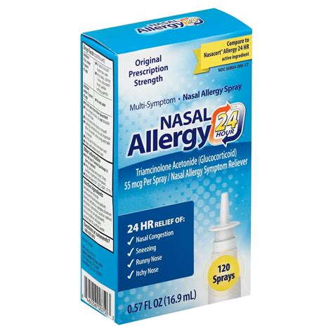 Equate Triamcinolone Acetonide Nasal Allergy Spray 55 Mcg Per Spray Atelier Yuwaciaojp