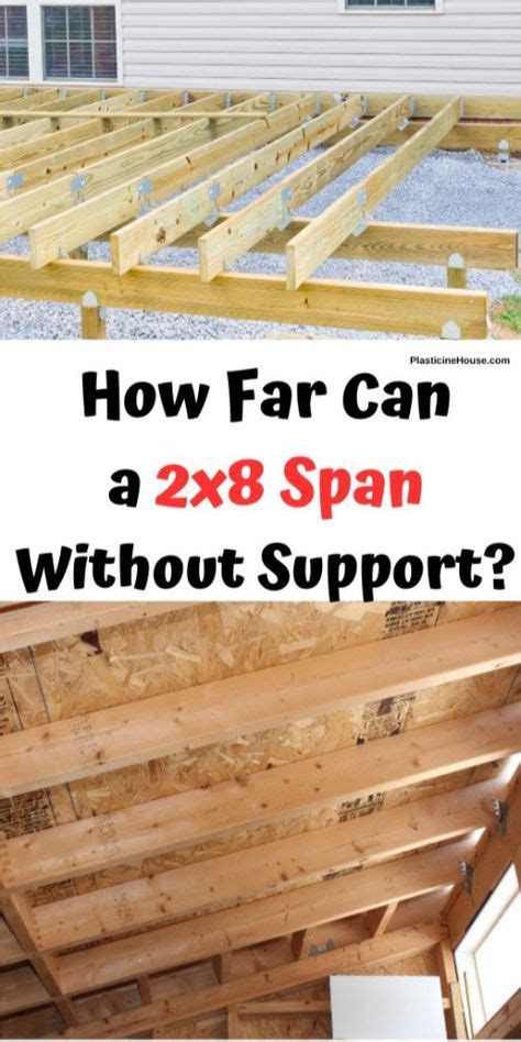 How Far Can A X Span Without Support In Building A Deck