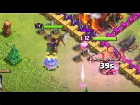 Barbarian King And Archer Queen Vs Townhall 10 YouTube