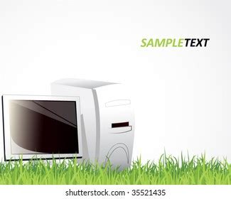 pc poster stock vector royalty   shutterstock