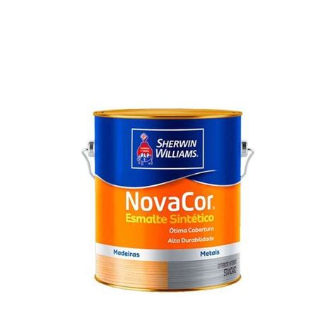 Tinta Esmalte Azul Fran A Novacor Brilhante Ltrs Sherwin Williams