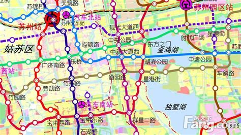 苏州轨道交通2015最新规划图 增6条市域地铁线路行业资讯资讯频道全球起重机械网