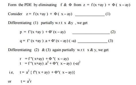 Partial Differential Equations