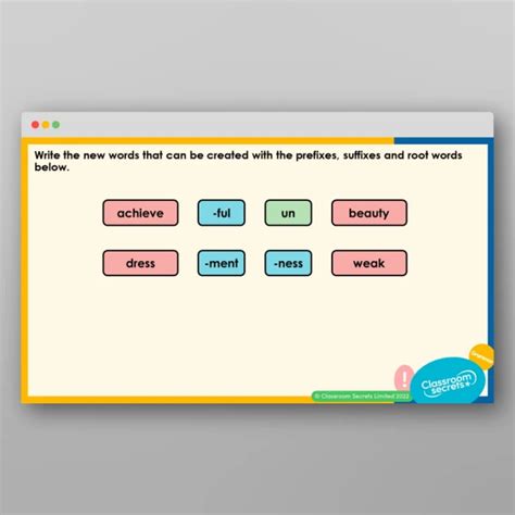 Free Root Words Prefixes And Suffixes Application Resource Classroom