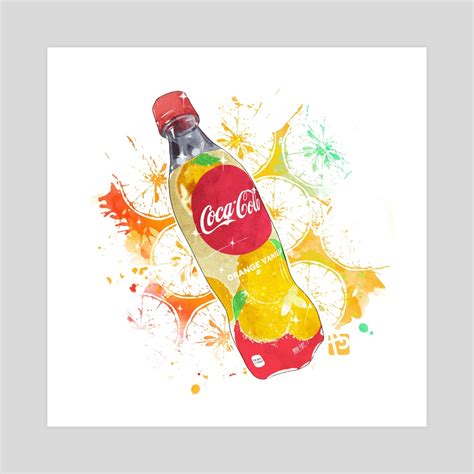 Coca Colo Orange Vanilla An Art Print By Itadaki Yasu Inprnt