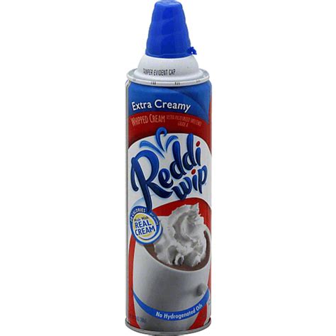 Reddi Wip Whipped Cream, Extra Creamy | Half & Half | Edwards Food Giant