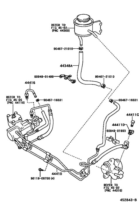 Power Steering Tube For 2001 2007 Toyota Land Cruiser Hdj79 General